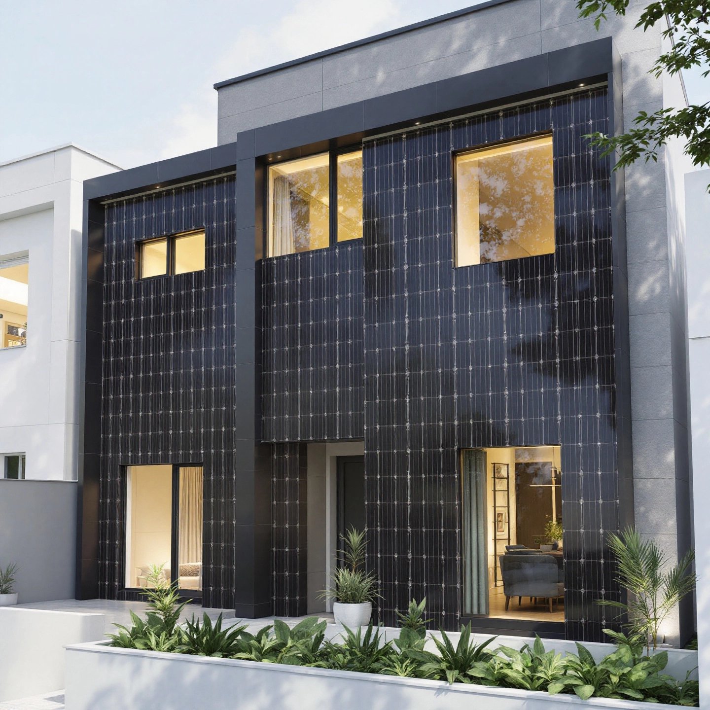 aesthetic integration of solar panels in residential architecture